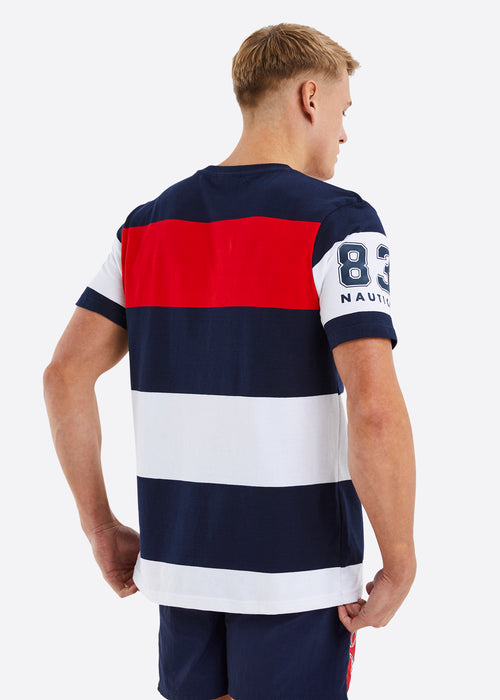 Nautica Chase T-Shirt - Dark Navy - Back