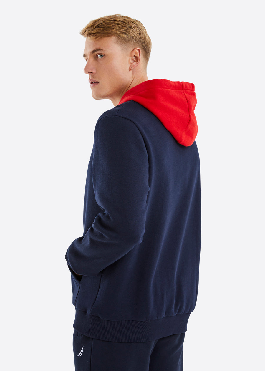 Ryder Overhead Hoody - Dark Navy