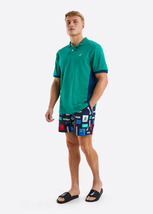 Nautica Bart 6" Swim Short - Dark Navy - Full Body