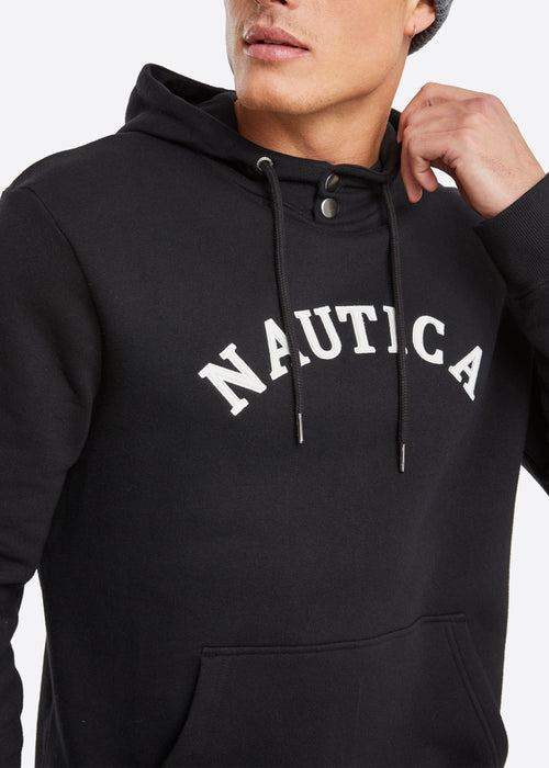 Nautica Ellis OH Hoody - Black - Detail