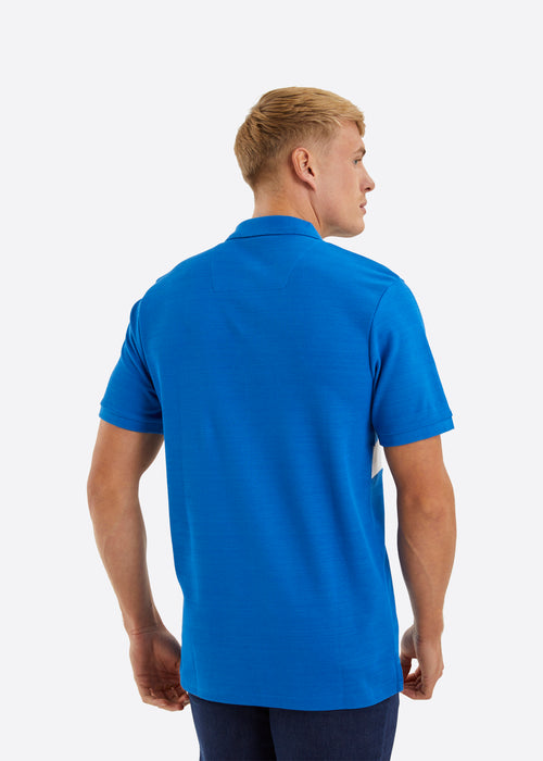 Nautica Holt Polo Shirt - Blue - Back