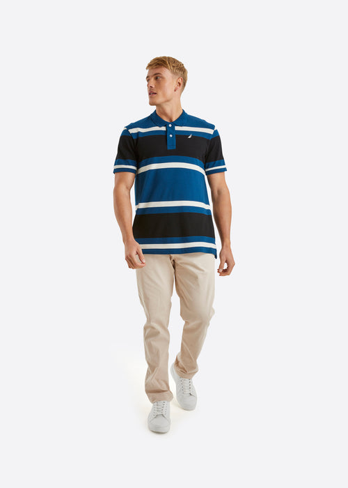 Nautica Dai Polo Shirt - Dark Blue - Full Body