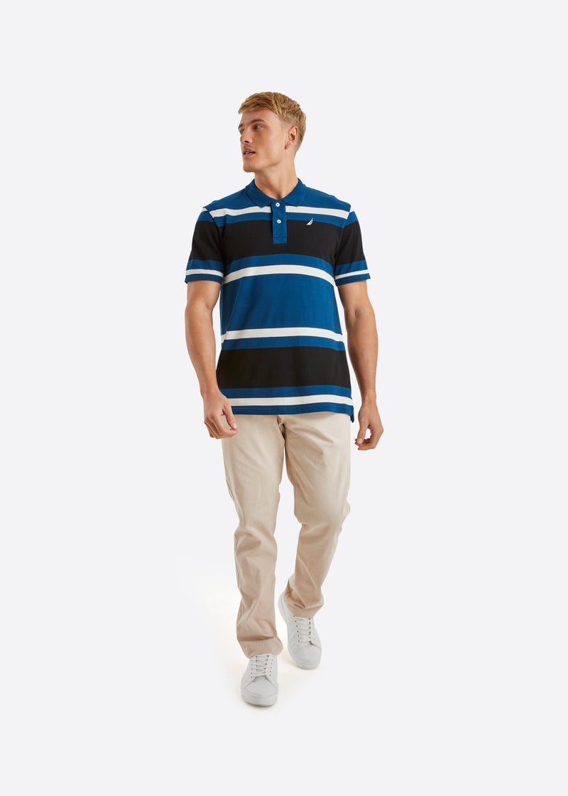 Nautica Dai Polo Shirt - Dark Blue - Full Body