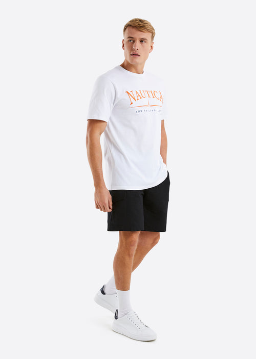 Nautica Lanark Big & Tall Cargo Short - Black - Full Body