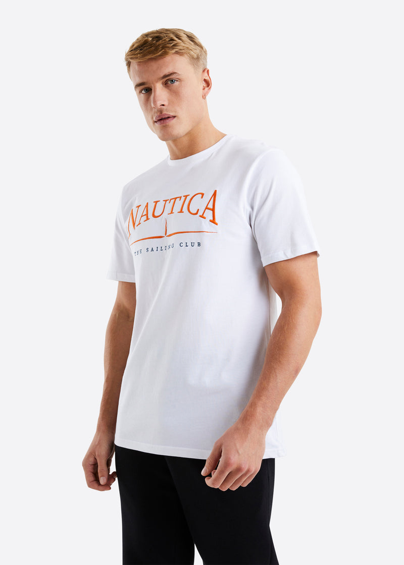 Nautica Aster T-Shirt - White - Front