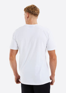 Nautica Aster T-Shirt - White - Back
