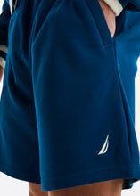 Load image into Gallery viewer, Nautica Keegan Fleece Short - Dark Blue - Detail