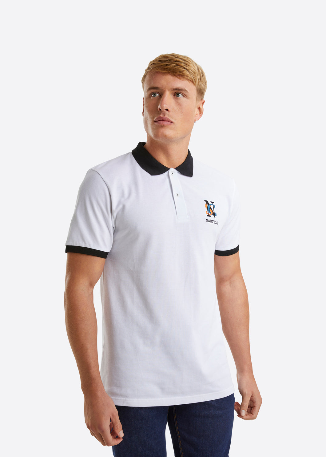Big and tall store white polo shirts