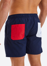 Load image into Gallery viewer, Nautica Flynn 6&quot; Swim Short - True Red - Back