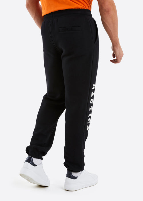 Nautica Leith Jog Pant - Black - Back
