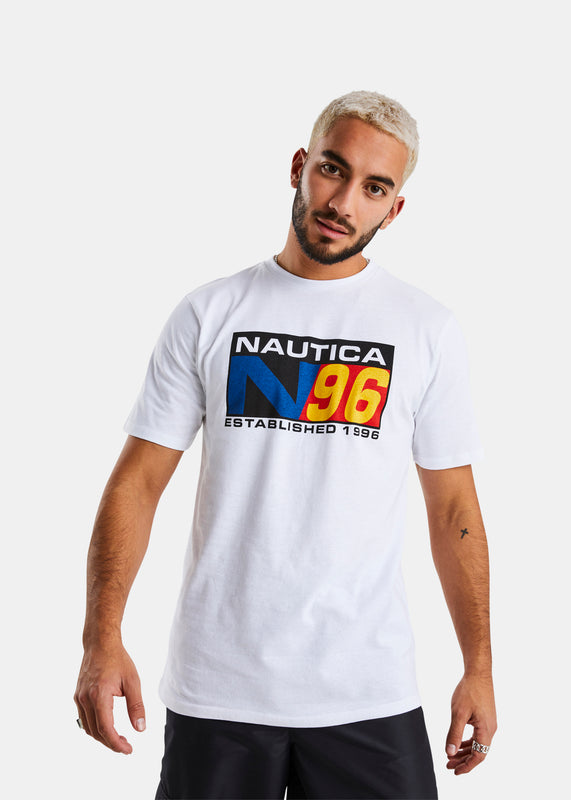 Nautica Competition Lyon T-Shirt - White - Front
