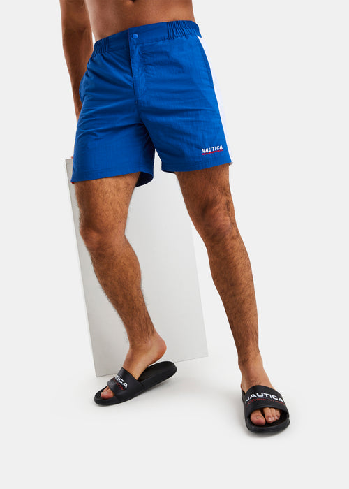 Nautica Competition Clayton 6” Swim Short - Royal Blue - Front