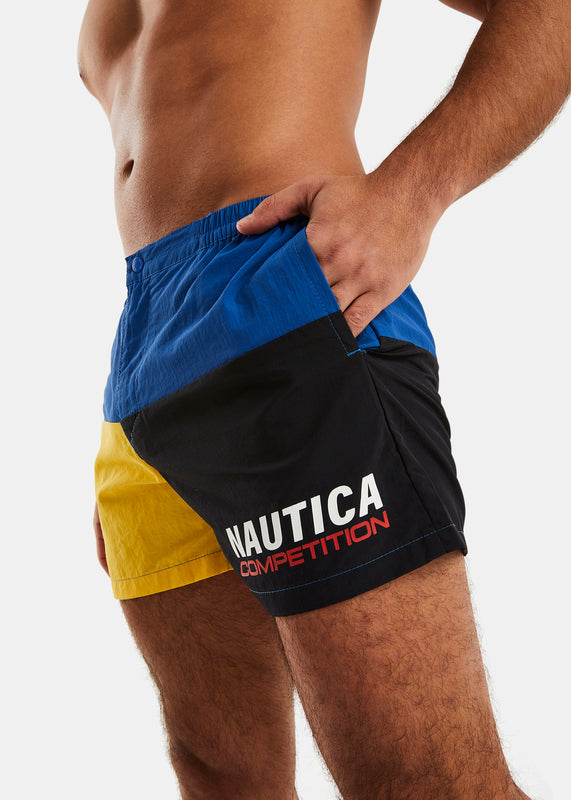 Nautica Competition Cortes 4” Swim Short - Royal Blue - Front