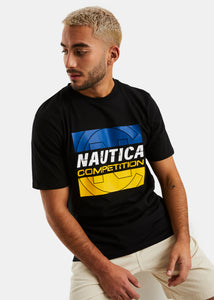Nautica Competition Vidal T-Shirt - Black - Front