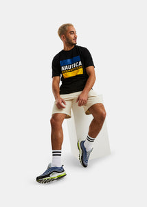 Nautica Competition Vidal T-Shirt - Black - Full Body