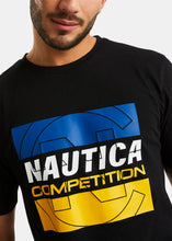 Load image into Gallery viewer, Nautica Competition Vidal T-Shirt - Black - Detail
