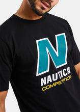 Load image into Gallery viewer, Nautica Competition Wessix T-Shirt - Black - Detail