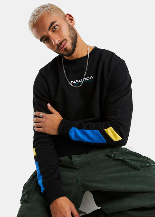 Nautica Competition Winam Sweatshirt - Black - Front
