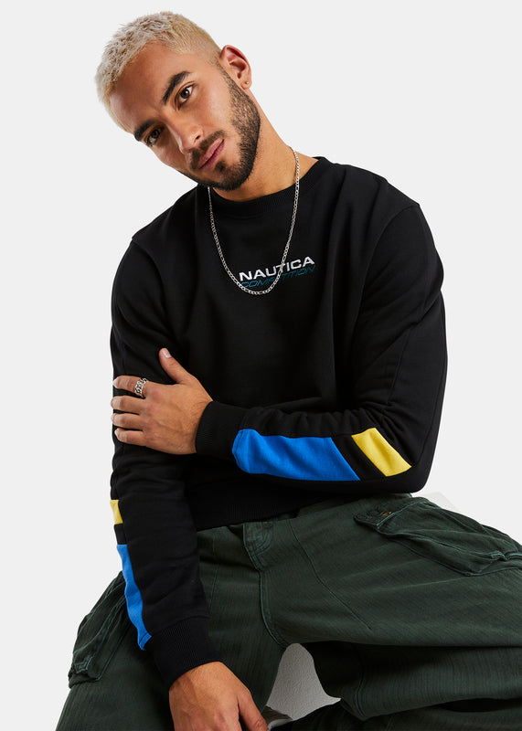 Nautica Competition Winam Sweatshirt - Black - Front