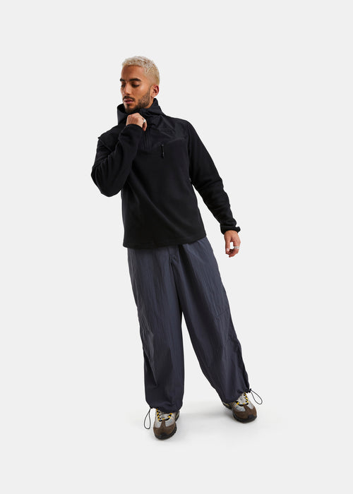Botany 1/4 Zip Top - Black