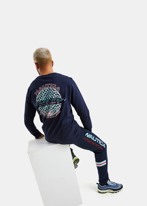 Nautica Competition Lion Jog Pant - Dark Navy - Full Body