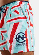 Load image into Gallery viewer, Nautica Competition Sligo 4&quot; Swim Short - Multi - Detail
