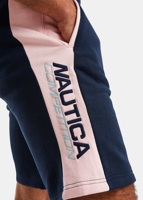 Nautica Competition Bokna 9.5" Fleece Short - Dark Navy - Detail