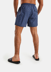 Nautica Competition Oslo 5" Swim Short - Dark Navy - Back