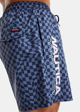 Load image into Gallery viewer, Nautica Competition Oslo 5&quot; Swim Short - Dark Navy - Detail