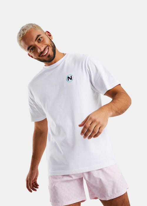 Nautica Competition Cadiz T-Shirt - White - Front