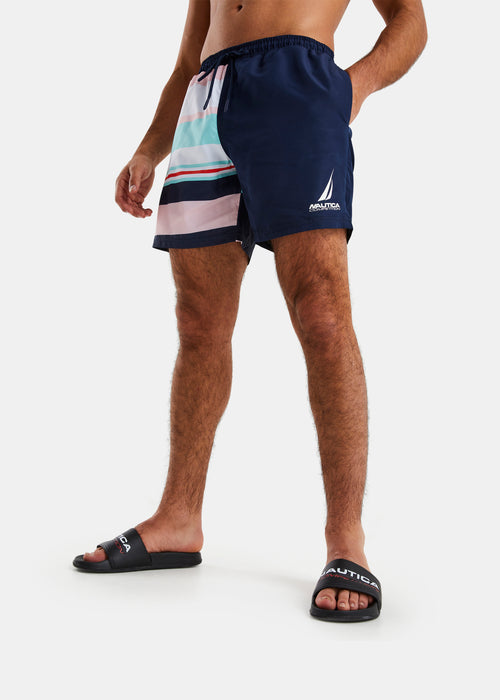 Nautica Competition Morecambe 2 6" Swimshort - Multi - Front