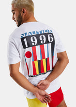 Load image into Gallery viewer, Nautica Competition Darien T-Shirt - White - Back