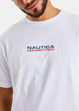 Load image into Gallery viewer, Nautica Competition Darien T-Shirt - White - Detail
