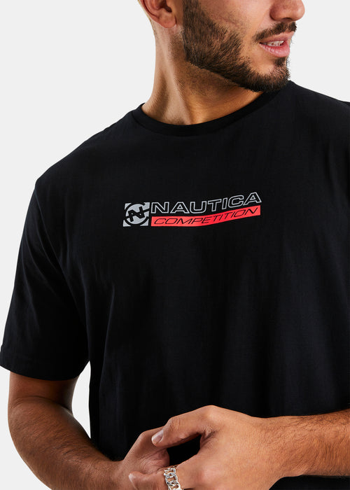 Nautica Competition Montigo T-Shirt - Black - Detail
