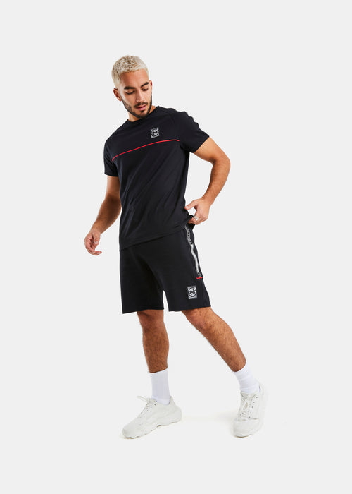 Nautica Competition Corpus 9.5" Fleece Short - Black - Full Body