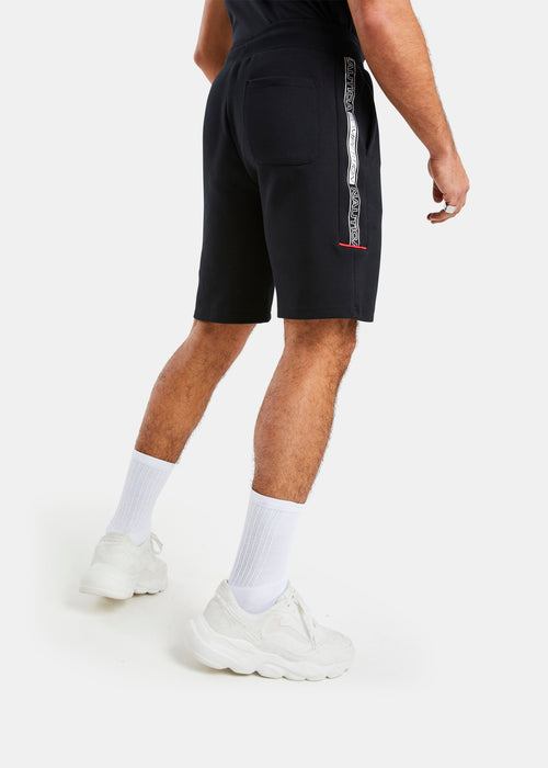 Nautica Competition Corpus 9.5" Fleece Short - Black - Back