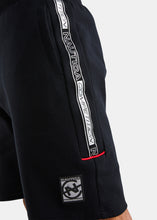 Load image into Gallery viewer, Nautica Competition Corpus 9.5&quot; Fleece Short - Black - Detail