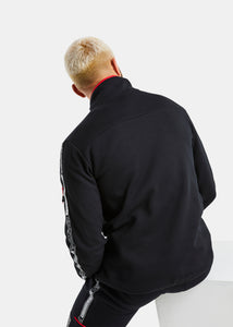 Nautica Competition Galveston 1/4 Zip Top - Black - Back