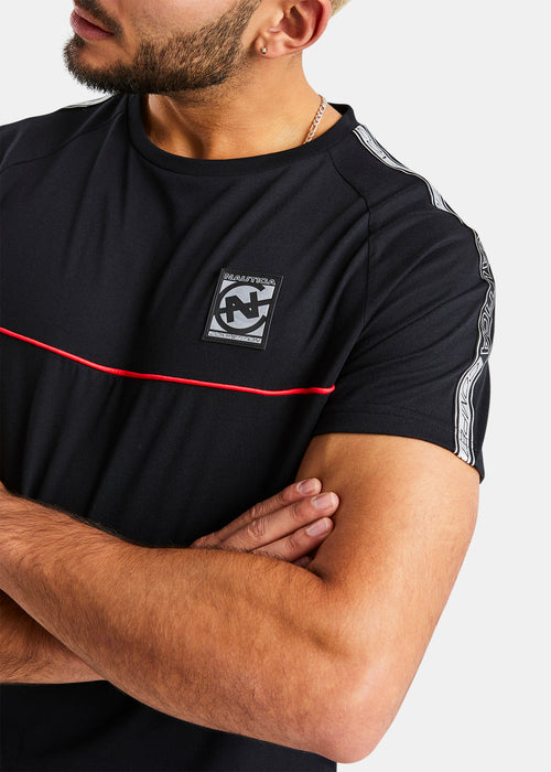 Nautica Competition Keweenaw T-Shirt - Black - Detail