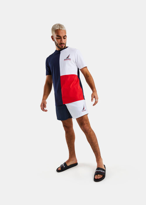 Nautica Competition Ungava 4" Swim Short - Multi - Full Body
