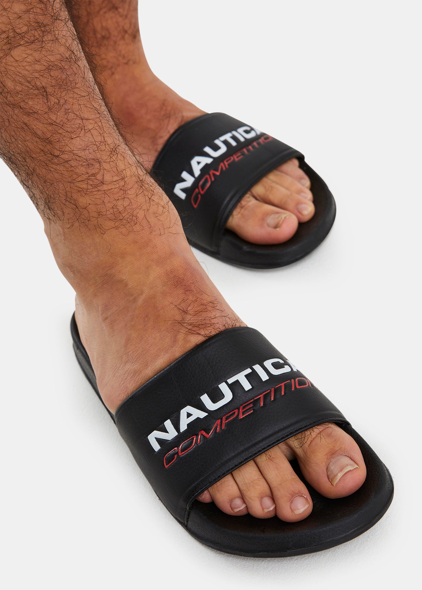 Men Slides Nautica Slippers Mens Nautica Men's Athletic Slide