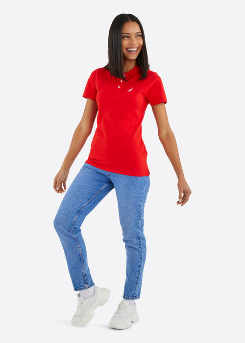 Sandy Polo Shirt - True Red