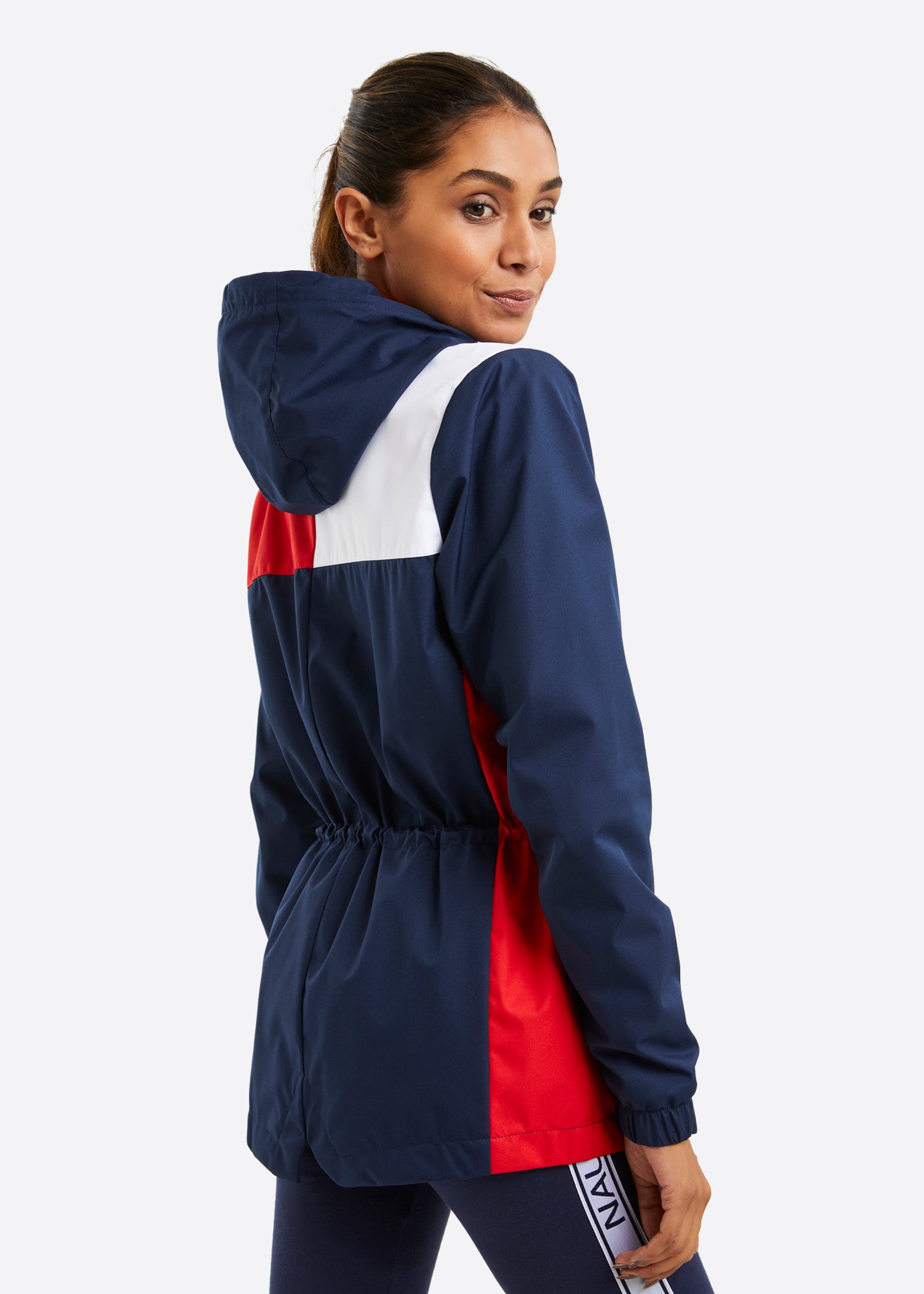 Nautica red white blue jacket online