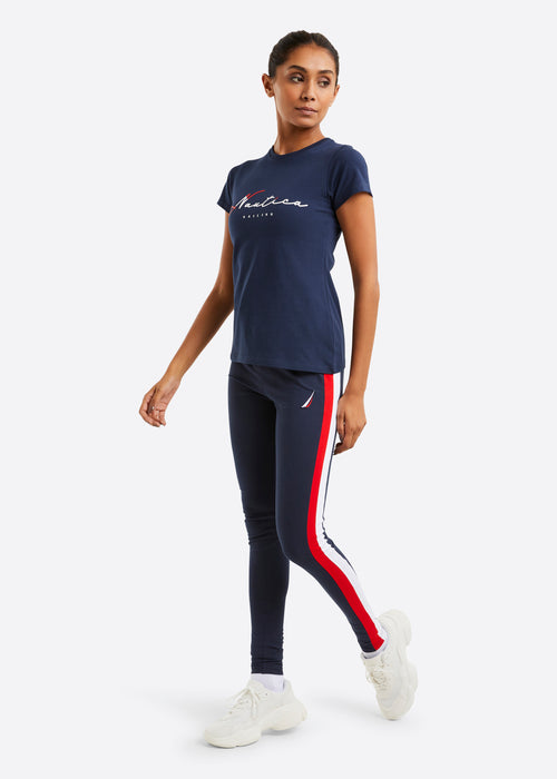 Nautica Orla T-Shirt - Dark Navy - Full Body
