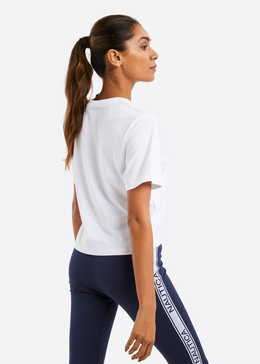 Dita Crop T-Shirt - White