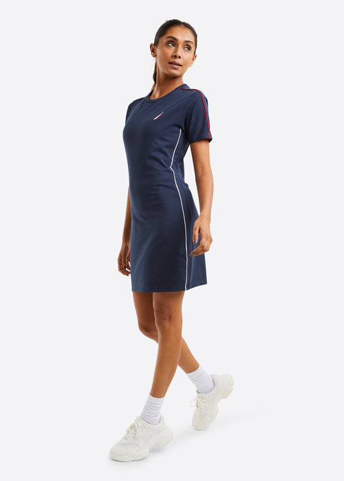 Nautica Lola Dress - Dark Navy - Full Body