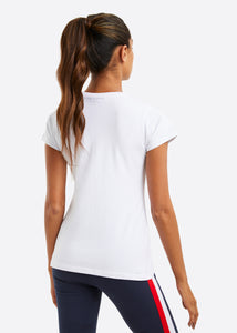 Nautica Mirais T-Shirt - White - Back