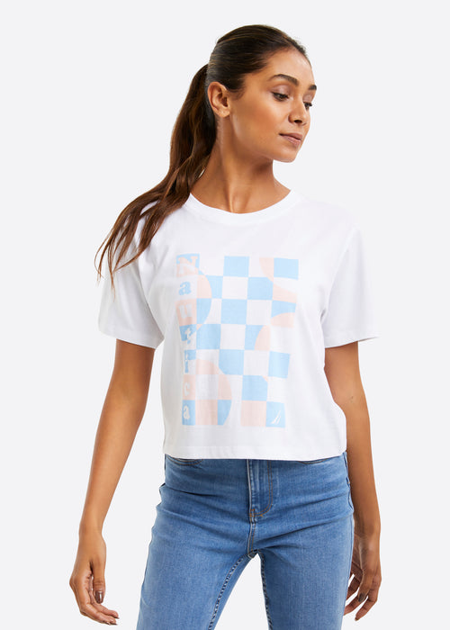 Nautica Harlow T-Shirt - White - Front