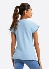 Load image into Gallery viewer, Nautica Kendal T-Shirt - Pale Blue - Back