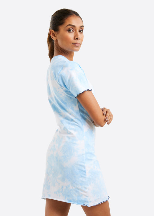 Nautica Esme Dress - Pale Blue - Back